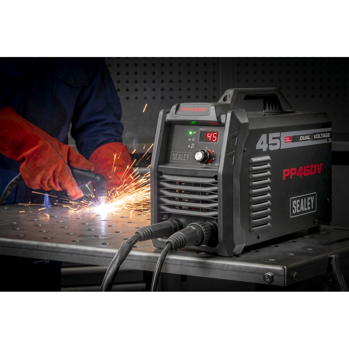 Sealey PP45DV Dual Voltage, 45A Plasma Cutter Inverter