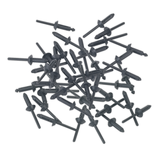 Sealey PR003 Plastic Rivet 5 x 15.8mm - Pack of 50