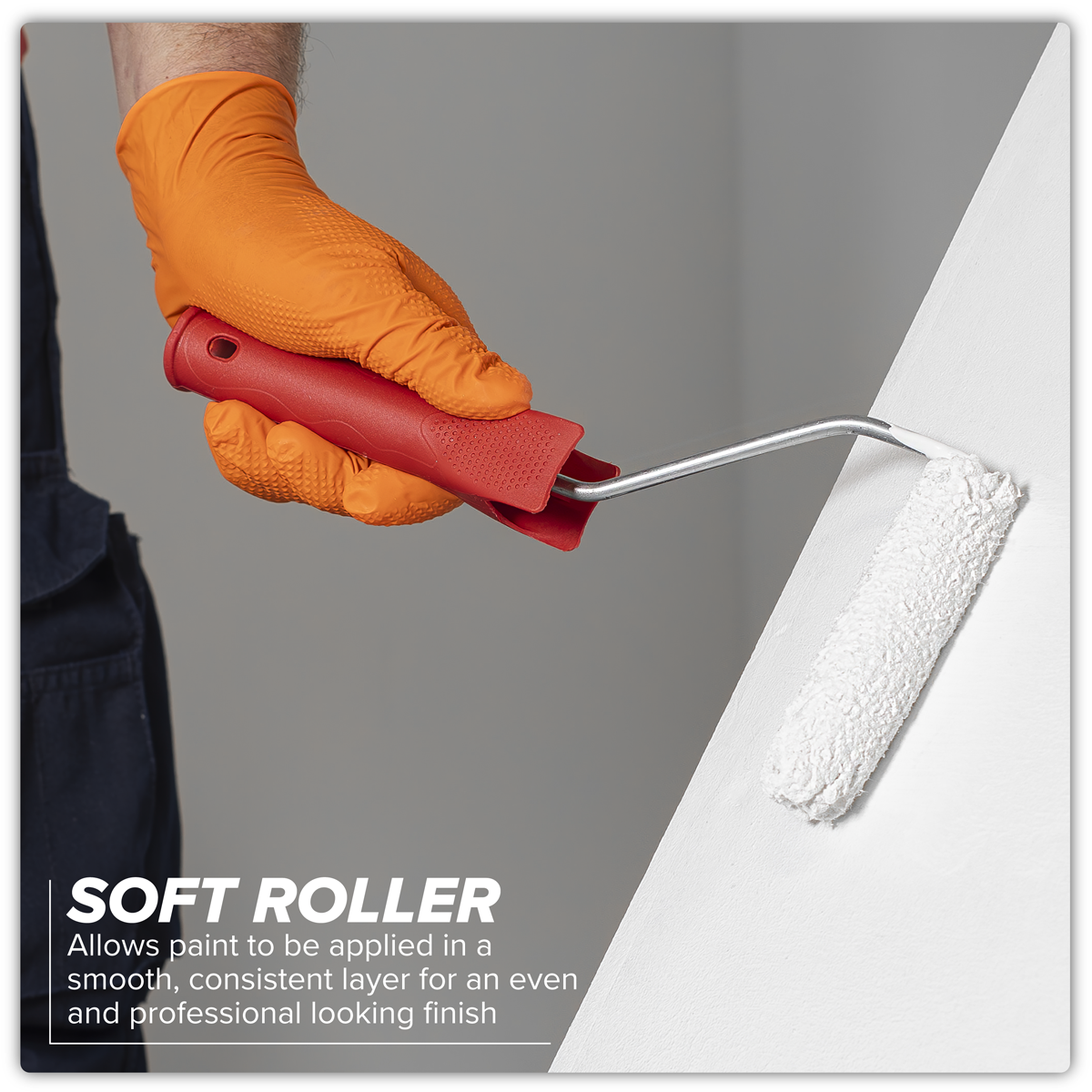 Sealey PR4 4" Paint Roller Set with Tray
