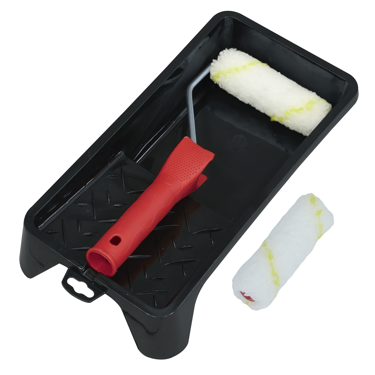 Sealey PR4 4" Paint Roller Set with Tray