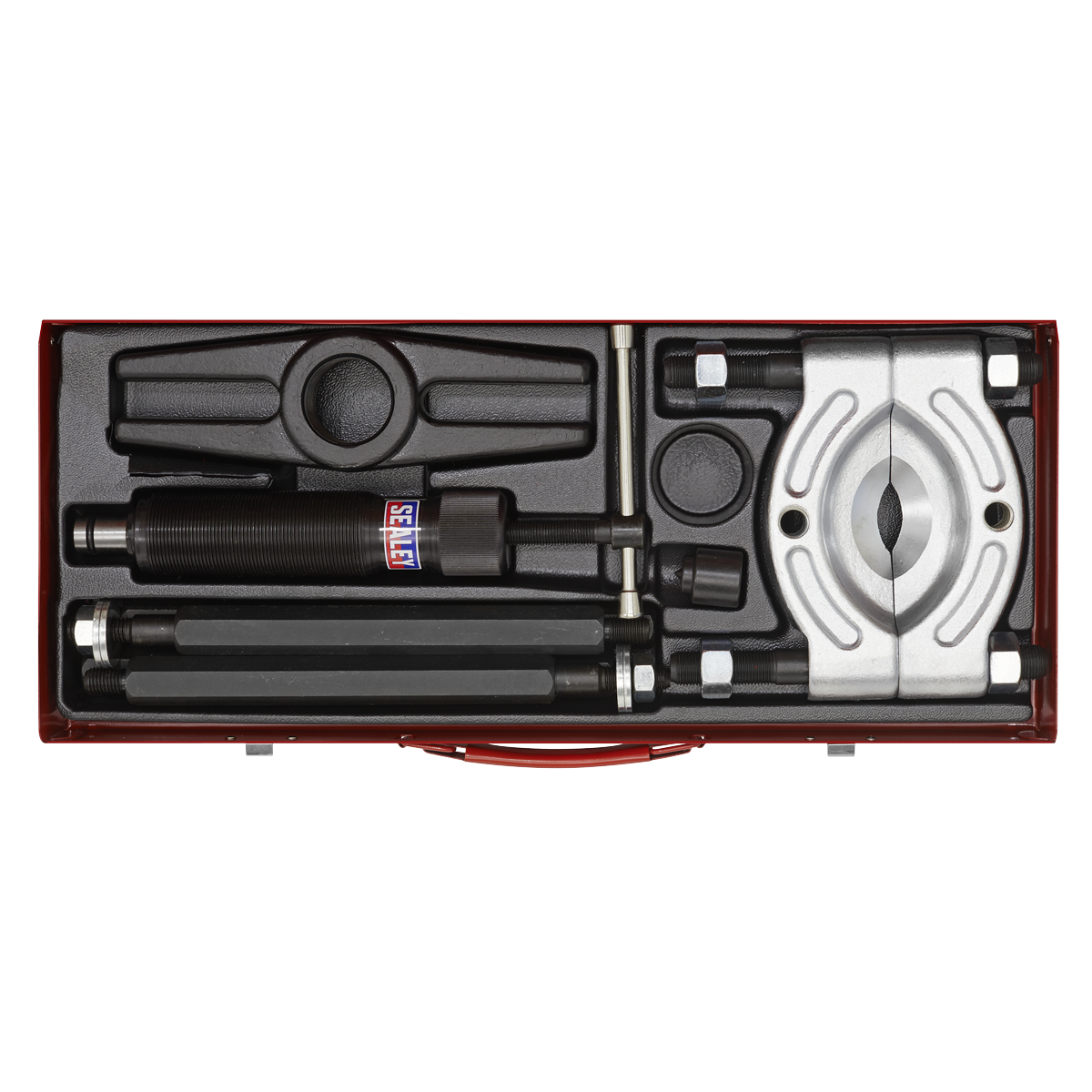 Sealey PS980 Hydraulic Bearing Separator/Puller Set 8pc