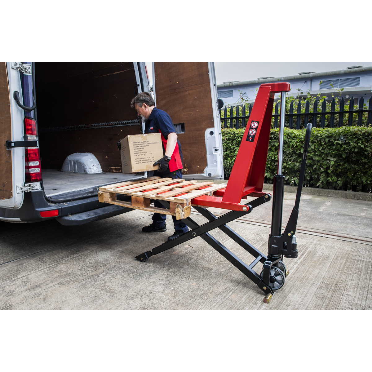 Sealey PT1170H High Lift Pallet Truck 1170 x 540mm 1000kg Capacity