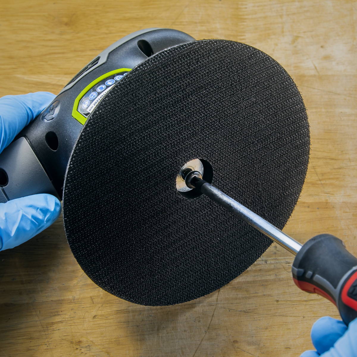 Sealey PTC150M6 150mm Hook-and-Loop Backing Pad M6