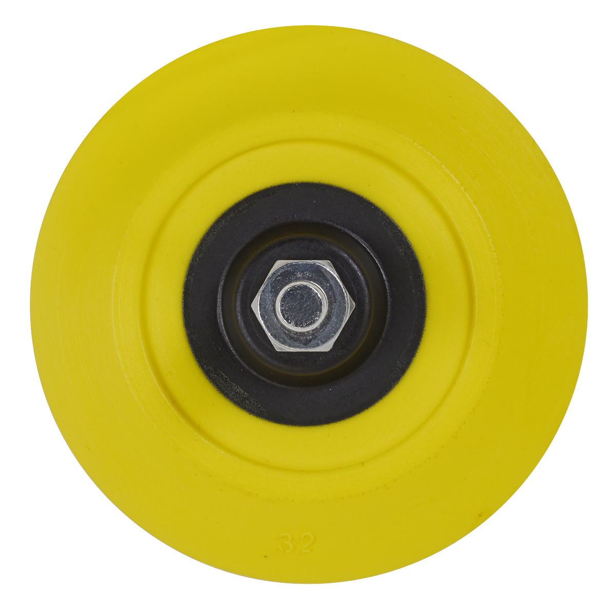 Sealey PTC75HLM 75mm Hook-and-Loop Backing Pad on 6mm Shaft