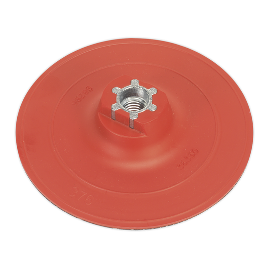 Sealey PTCBPV3 120mm Hook-and-Loop Backing Pad M14 x 2mm