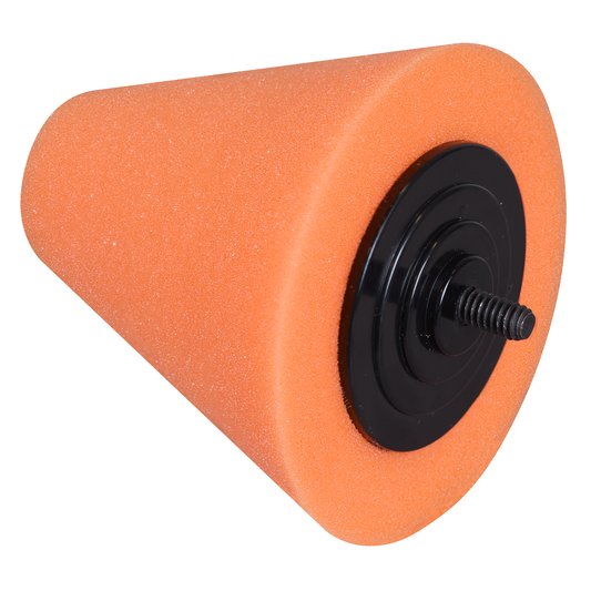 Sealey PTCCHC85O Buffing & Polishing Foam Cone - Orange/Firm