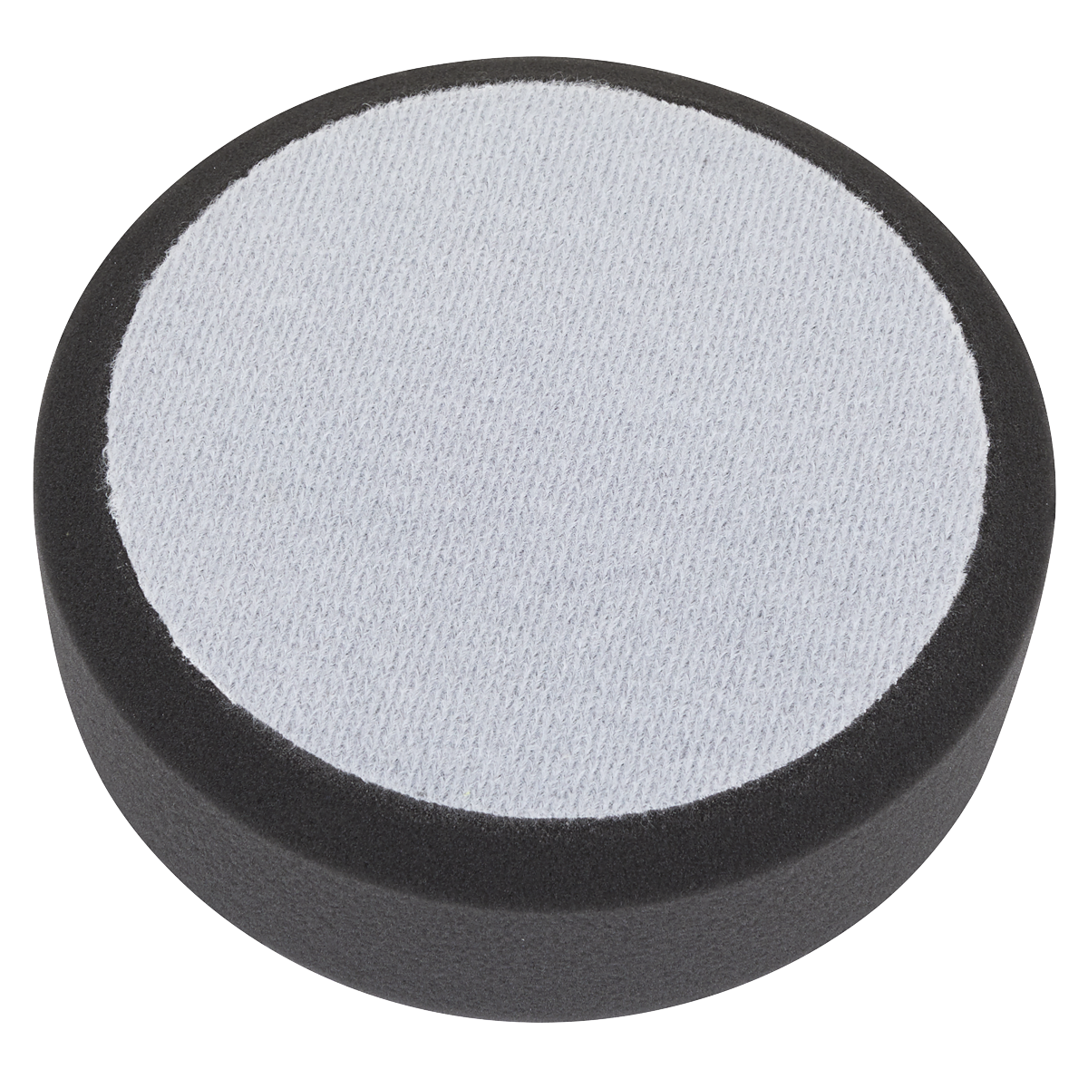 Sealey PTCCHV150P Hook-and-Loop Buffing & Polishing Foam Head 150 x 50mm - Black/Soft