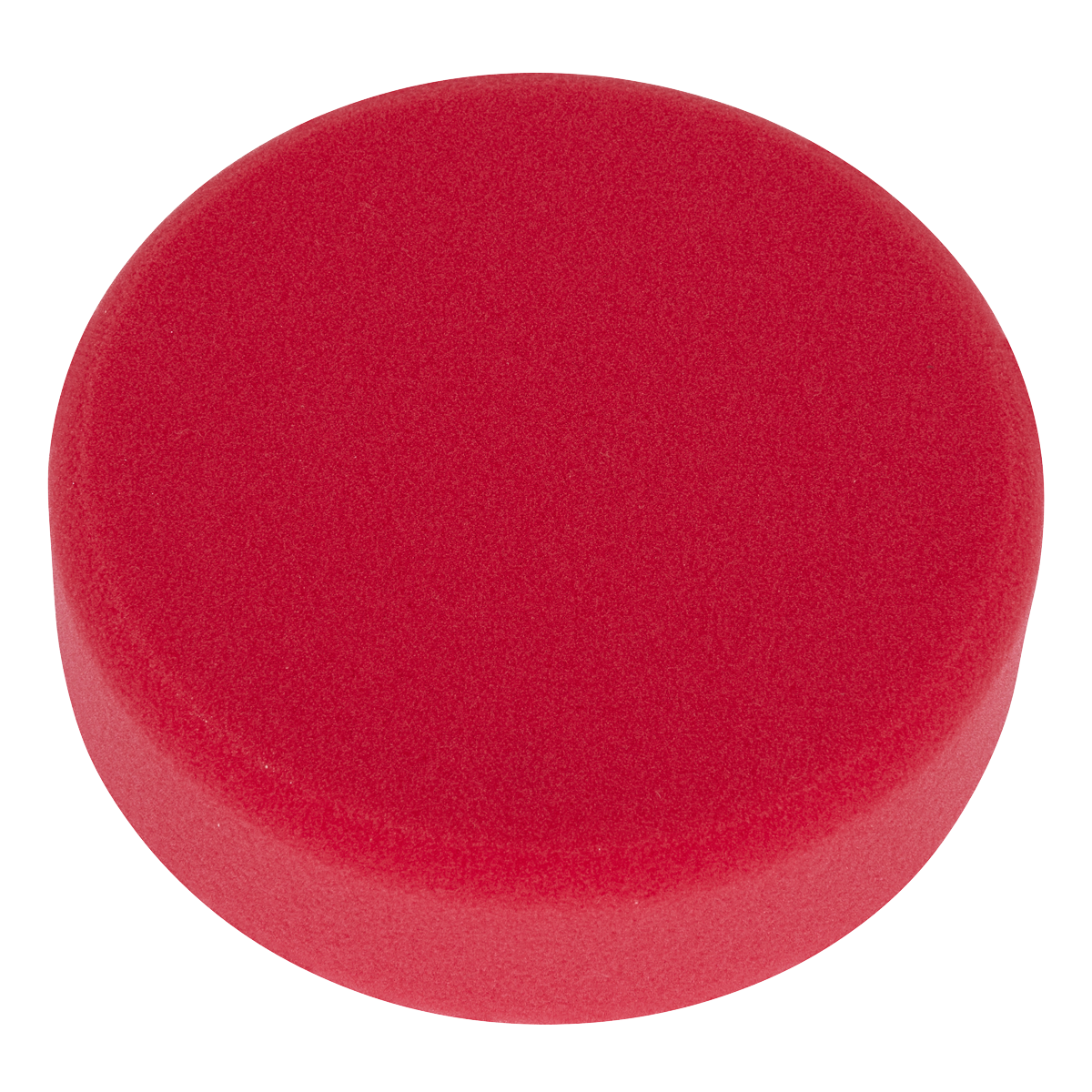 Sealey PTCCHV150R Hook-and-Loop Buffing & Polishing Foam Head 150 x 50mm - Red/Ultra-Soft