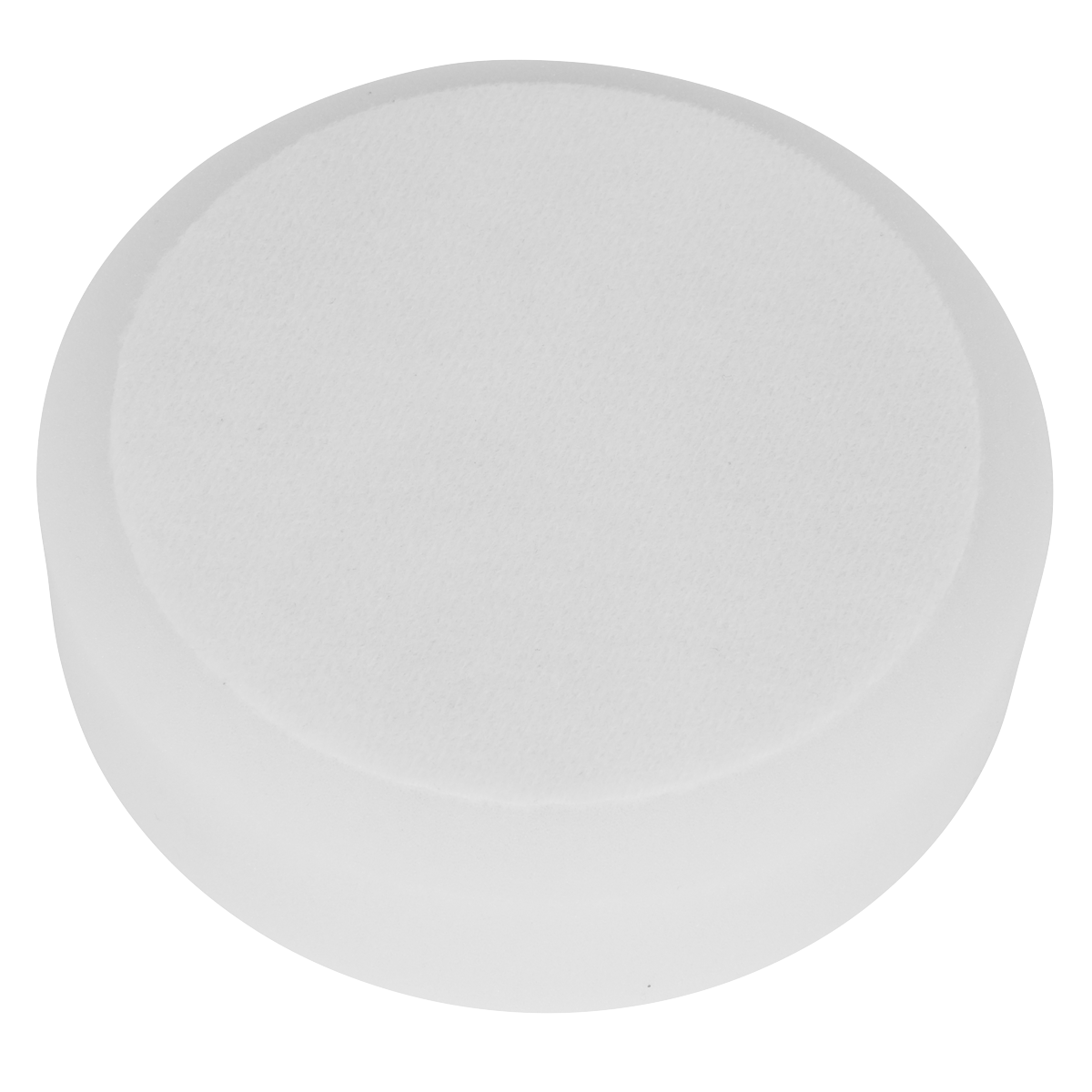 Sealey PTCCHV150W Hook-and-Loop Buffing & Polishing Foam Head 150 x 50mm - White/Dense