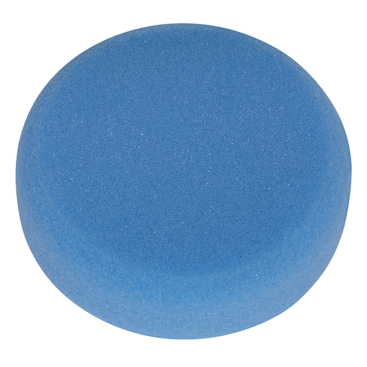 Sealey PTCCHV79B Hook-and-Loop Buffing & Polishing Foam Head 80 x 25mm - Blue/Medium