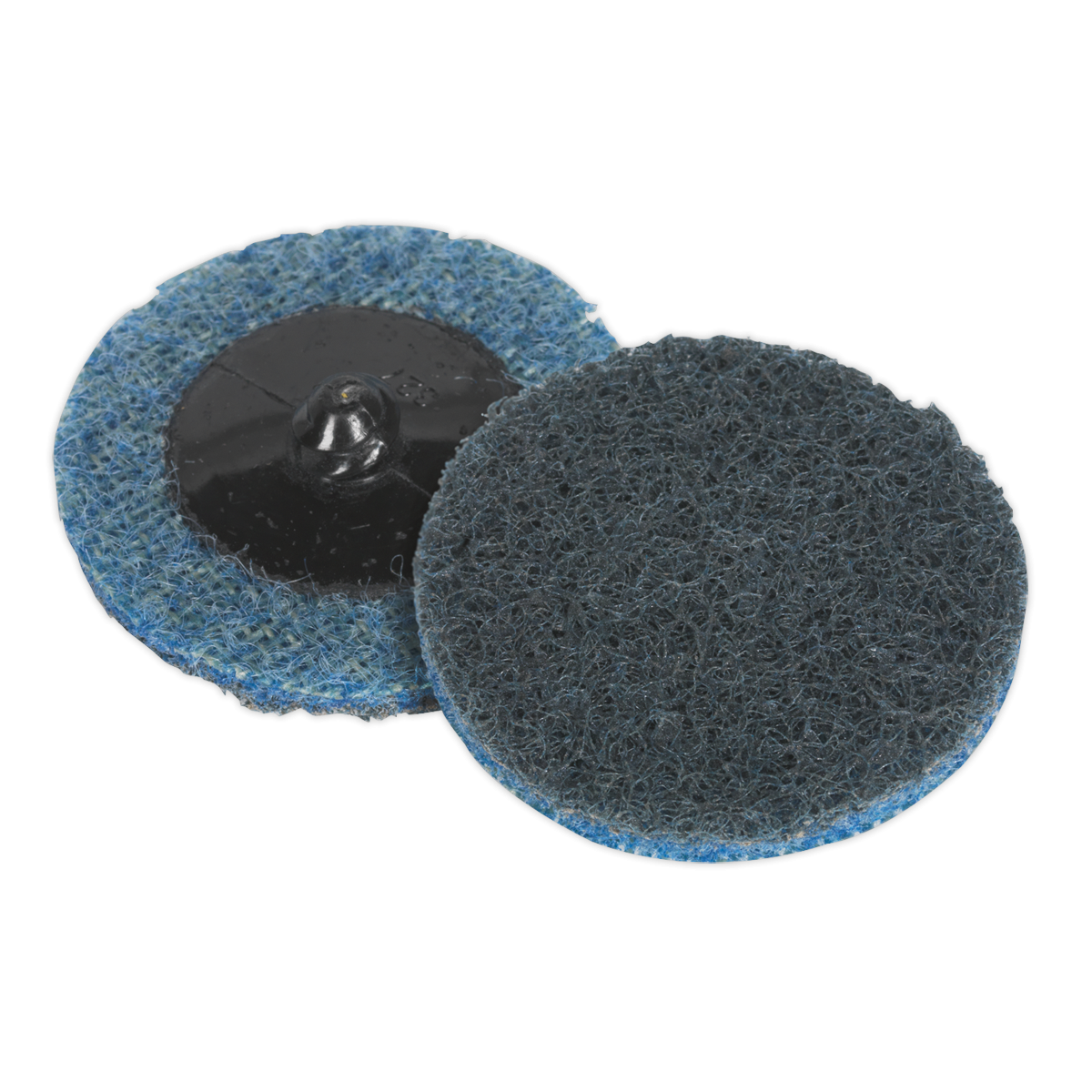 Sealey PTCQC50F Quick Change Preparation Pad 50mm, Fine - Pack of 10