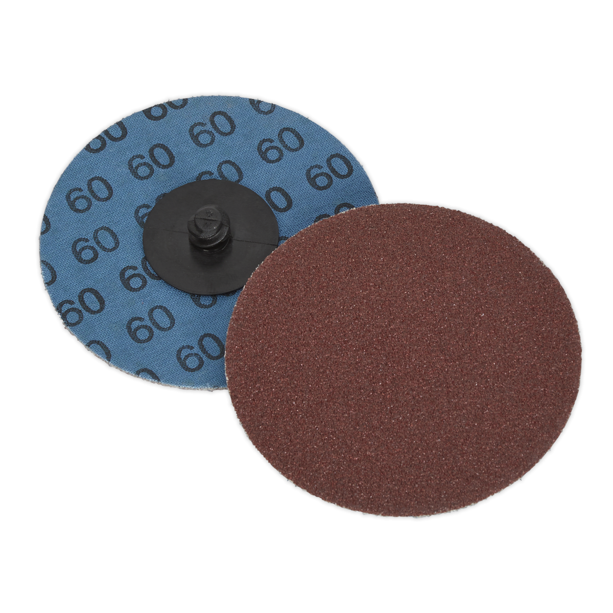 Sealey PTCQC7560 75mm Quick Change Sanding Disc 60Grit - Pack of 10