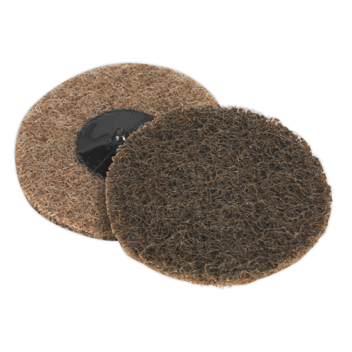 Sealey PTCQC75C Quick Change Preparation Pad 75mm, Coarse - Pack of 10