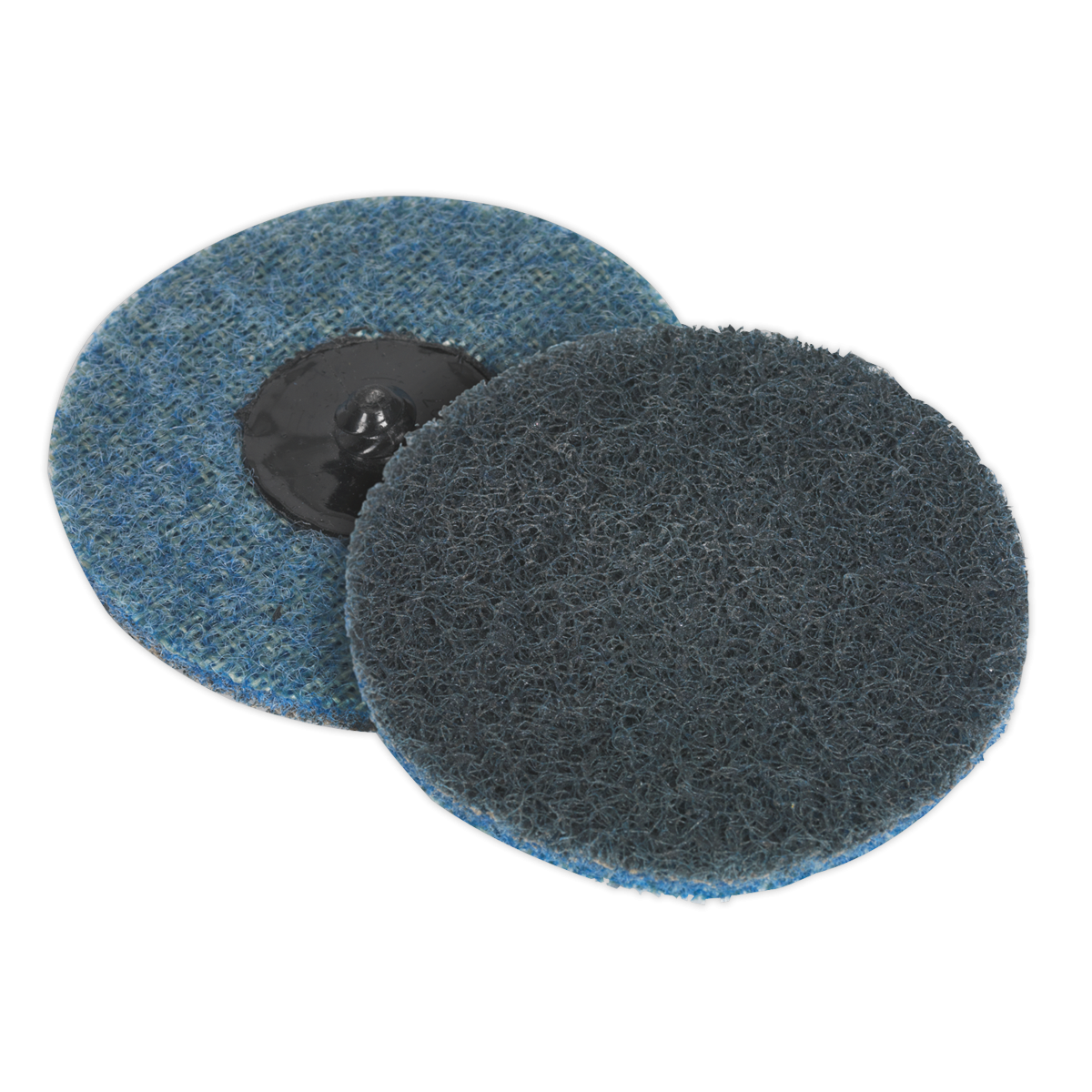 Sealey PTCQC75F Quick Change Preparation Pad 75mm, Fine - Pack of 10