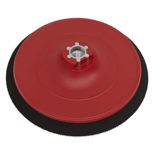 Sealey PTC/150VA/M14 148mm DA Backing Pad for Hook-and-Loop Discs M14 x 2mm