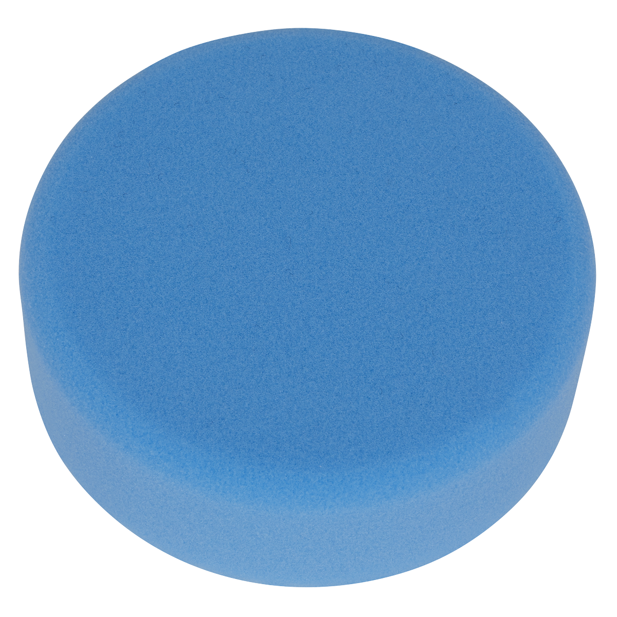 Sealey PTC/CH/5/8-B 150 x 50mm Buffing & Polishing Foam Head 5/8"UNC - Blue/Medium