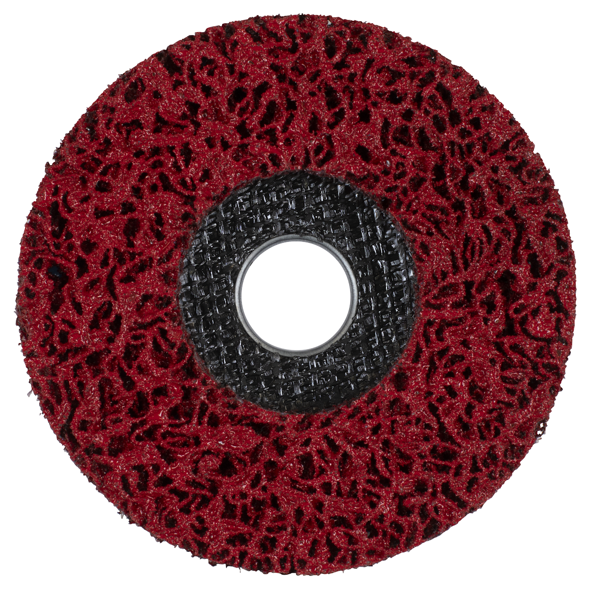 Sealey PTC/CW115R Polycarbide Abrasive Strip Disc 115 x 13 x 22mm - Red