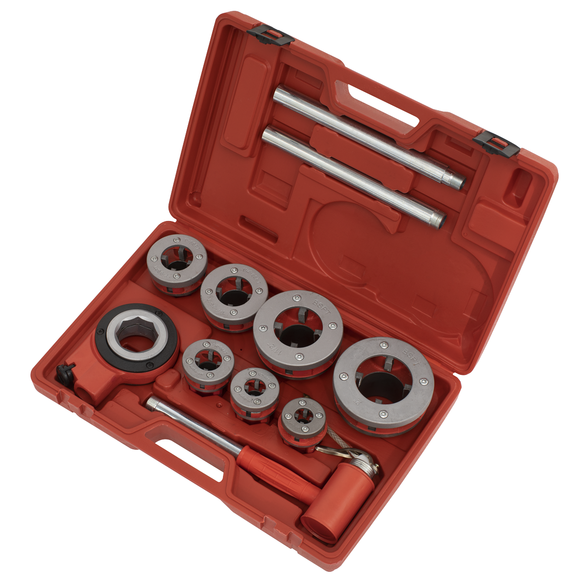 Sealey PTK992 Pipe Threading Kit 3/8"- 2"BSPT