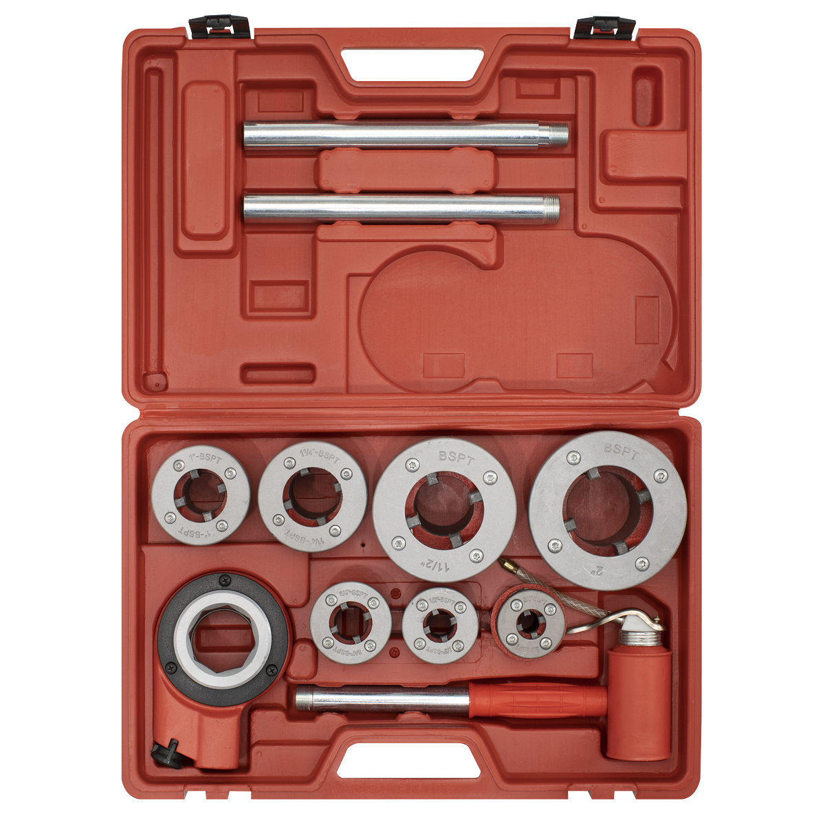 Sealey PTK992 Pipe Threading Kit 3/8"- 2"BSPT