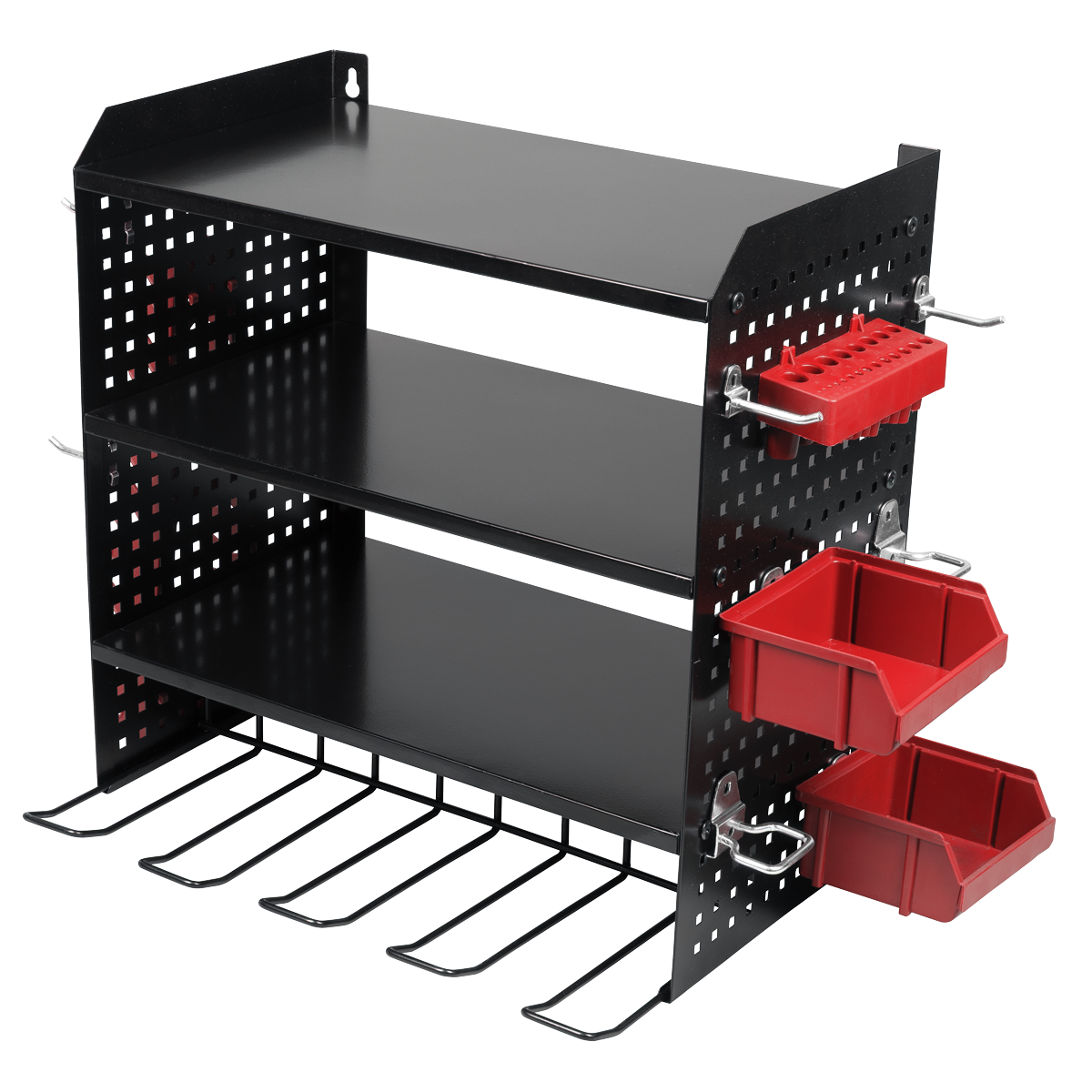 Sealey PTSR4 Power Tool Storage Rack with Shelves