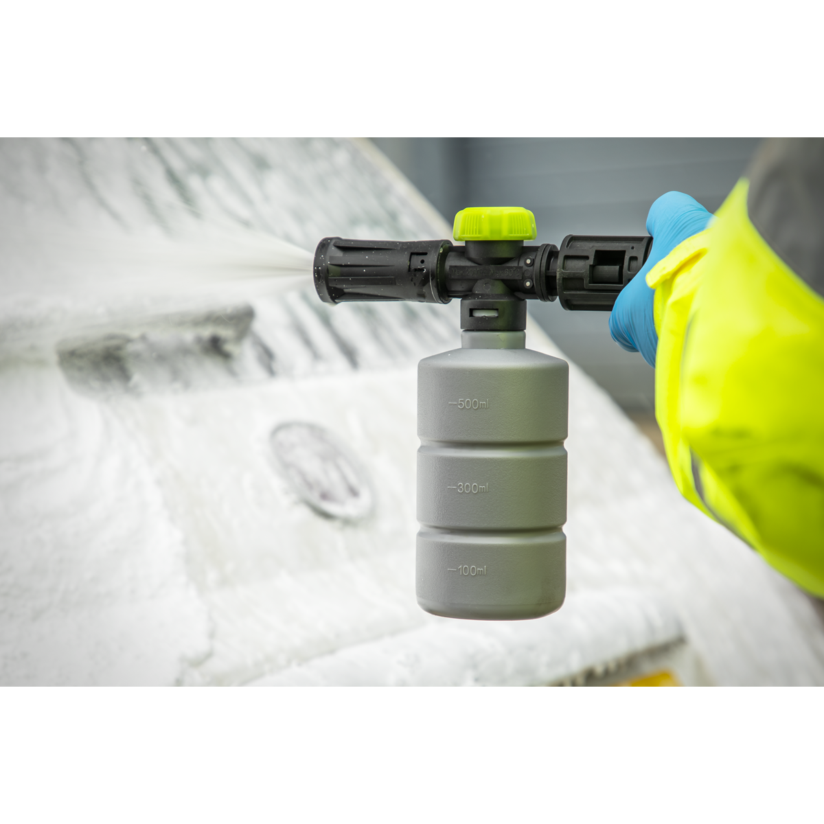 Sealey PW1610COMBO Pressure Washer with Snow Foam 100bar 390L/hr