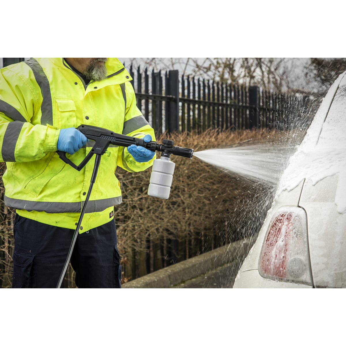 Sealey PW1610 Pressure Washer with TSS & Rotablast® Nozzle 100bar 1200W/230V