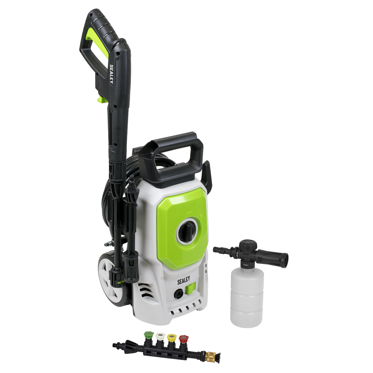 Sealey PW1610 Pressure Washer with TSS & Rotablast® Nozzle 100bar 1200W/230V