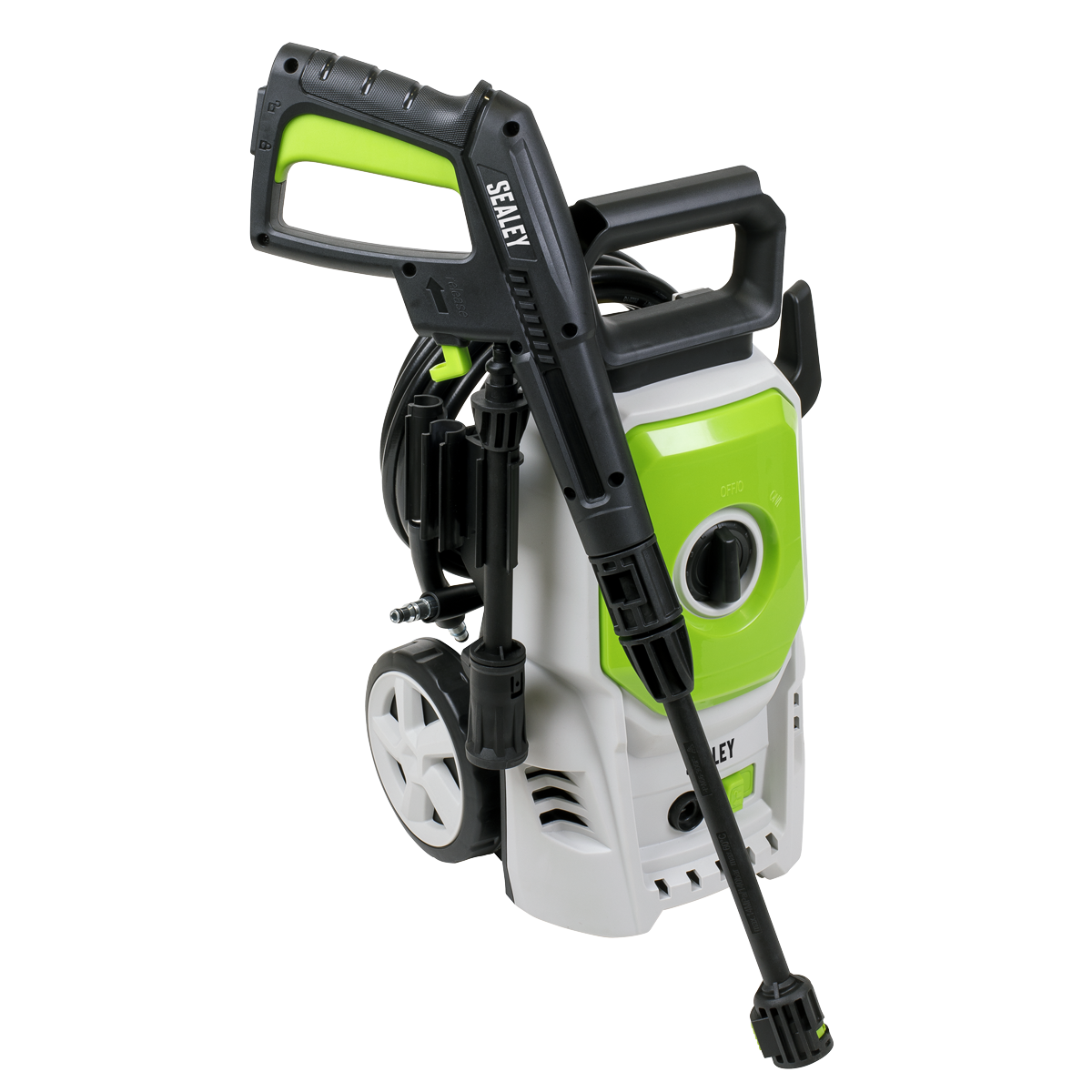 Sealey PW1610 Pressure Washer with TSS & Rotablast® Nozzle 100bar 1200W/230V