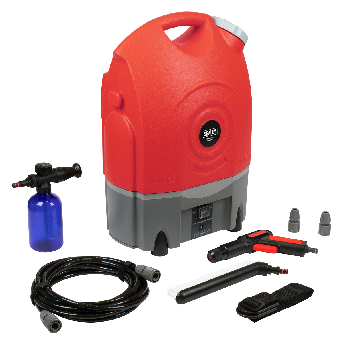 Sealey PW1712 Rechargeable Pressure Washer 12V