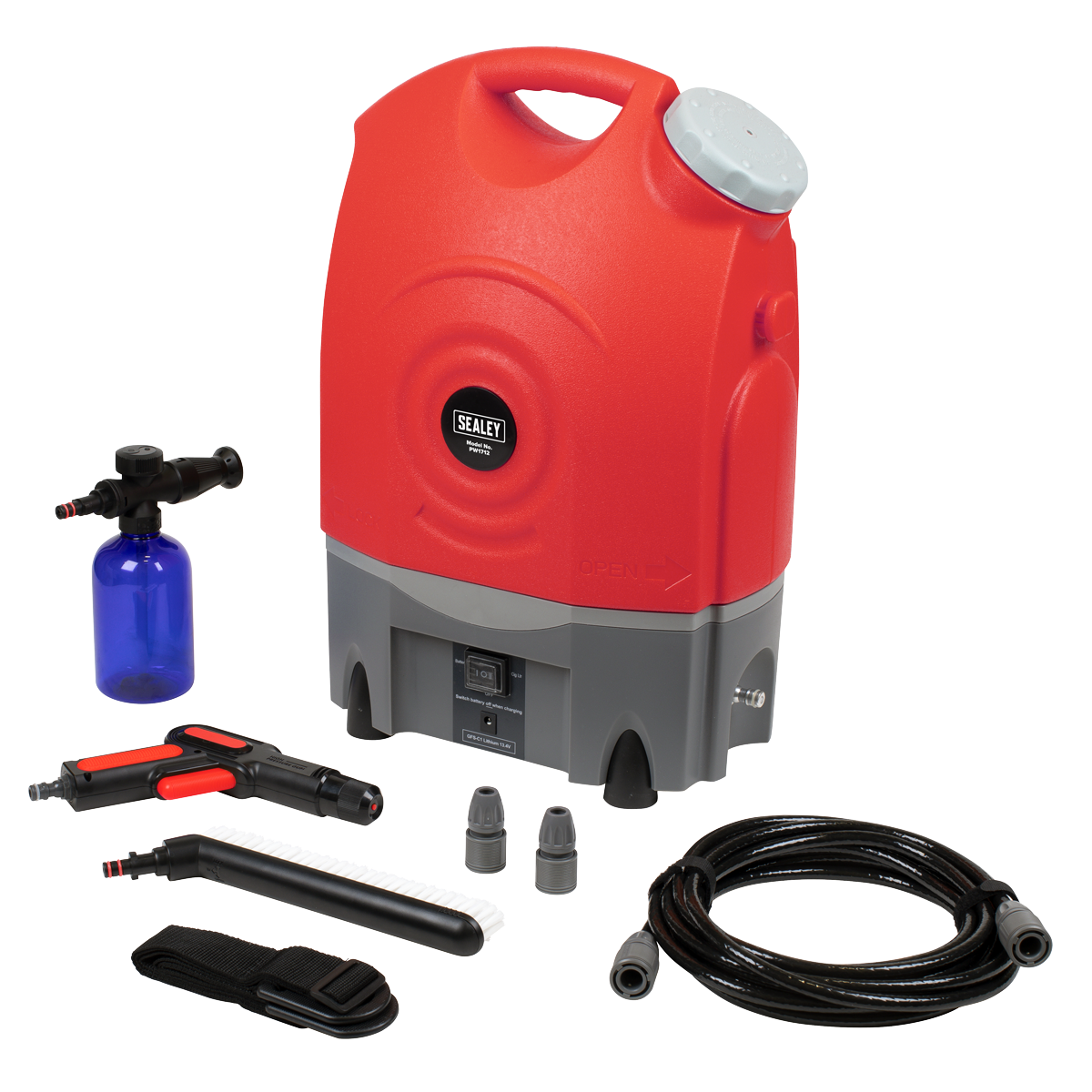 Sealey PW1712 Rechargeable Pressure Washer 12V