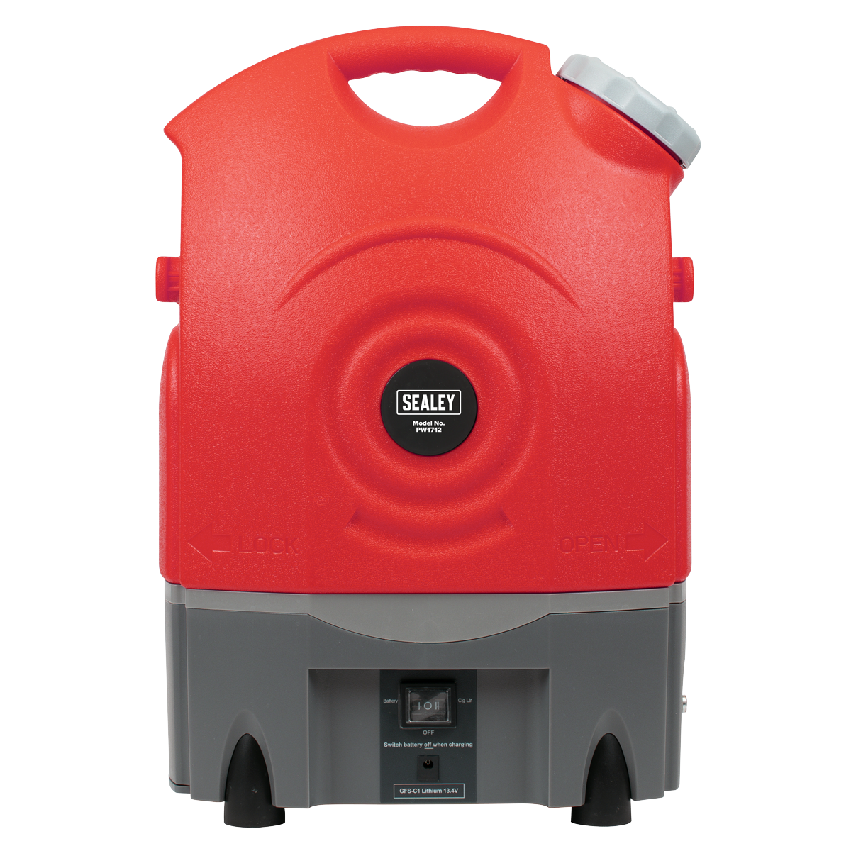 Sealey PW1712 Rechargeable Pressure Washer 12V