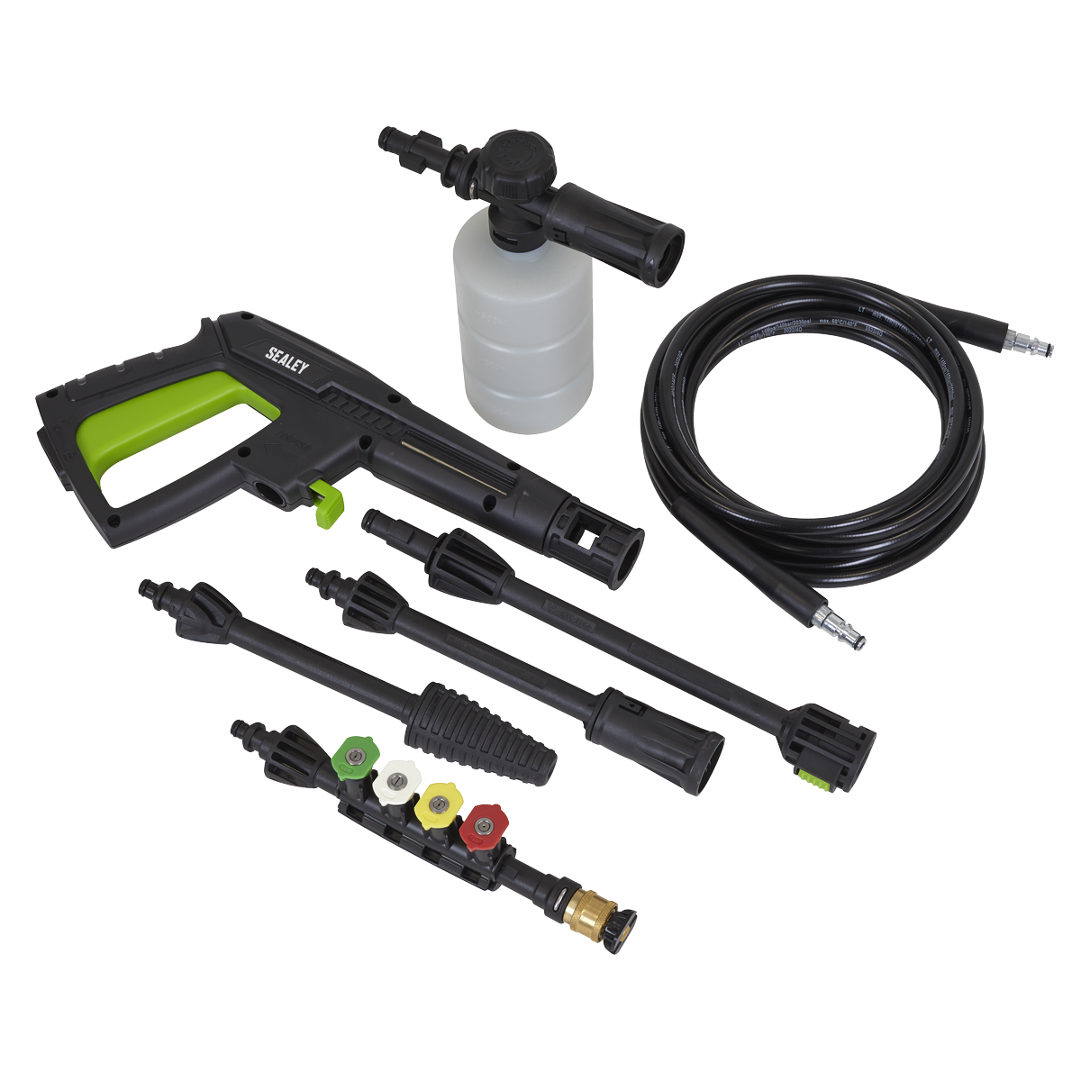 Sealey PW1860 Pressure Washer with TSS & Rotablast® Nozzle 130bar 1600W/230V