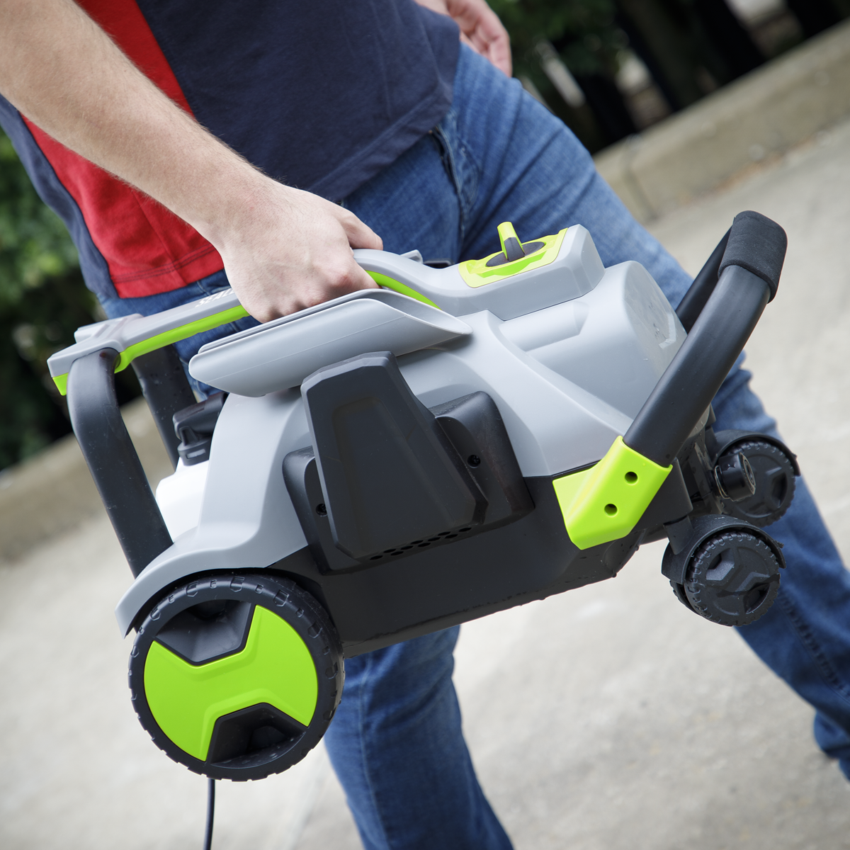 Sealey PW2000PA Pull-Along Pressure Washer with TSS 140bar 1800W/230V