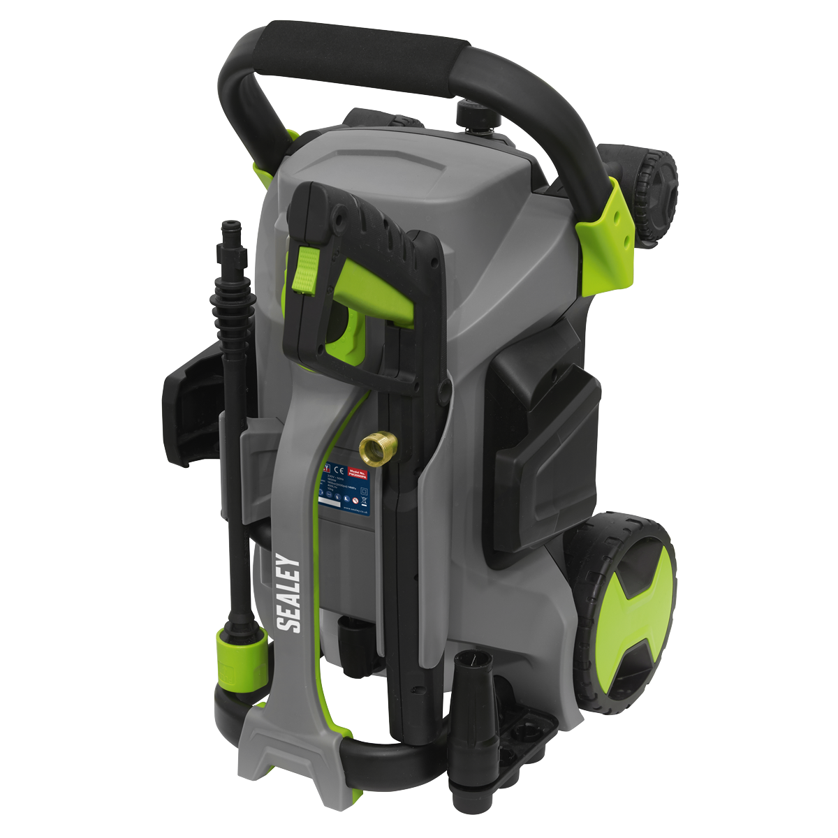 Sealey PW2000PA Pull-Along Pressure Washer with TSS 140bar 1800W/230V