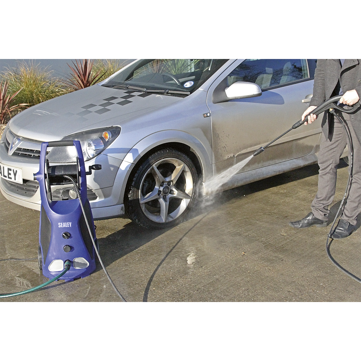 Sealey PW3500 Professional Pressure Washer with TSS & Rotablast® Nozzle 140bar 2100W/230V