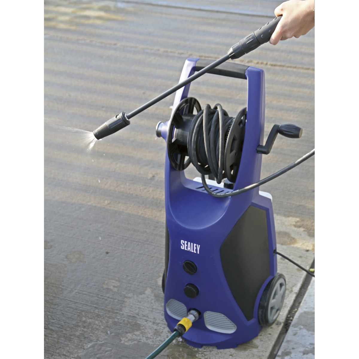 Sealey PW3500 Professional Pressure Washer with TSS & Rotablast® Nozzle 140bar 2100W/230V