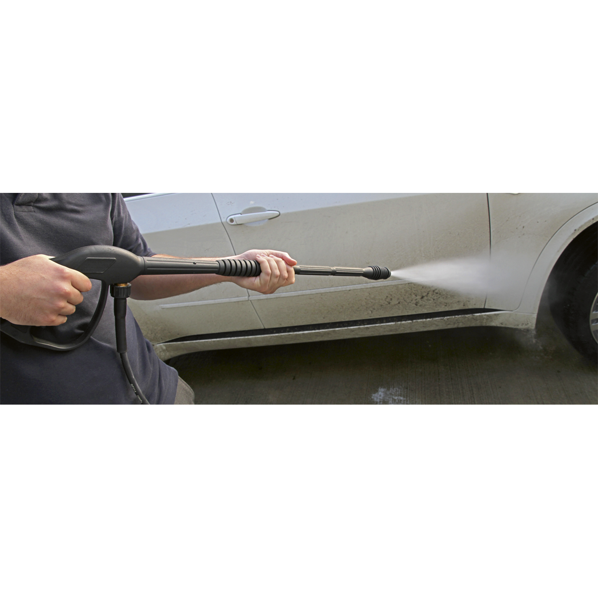 Sealey PW3500 Professional Pressure Washer with TSS & Rotablast® Nozzle 140bar 2100W/230V