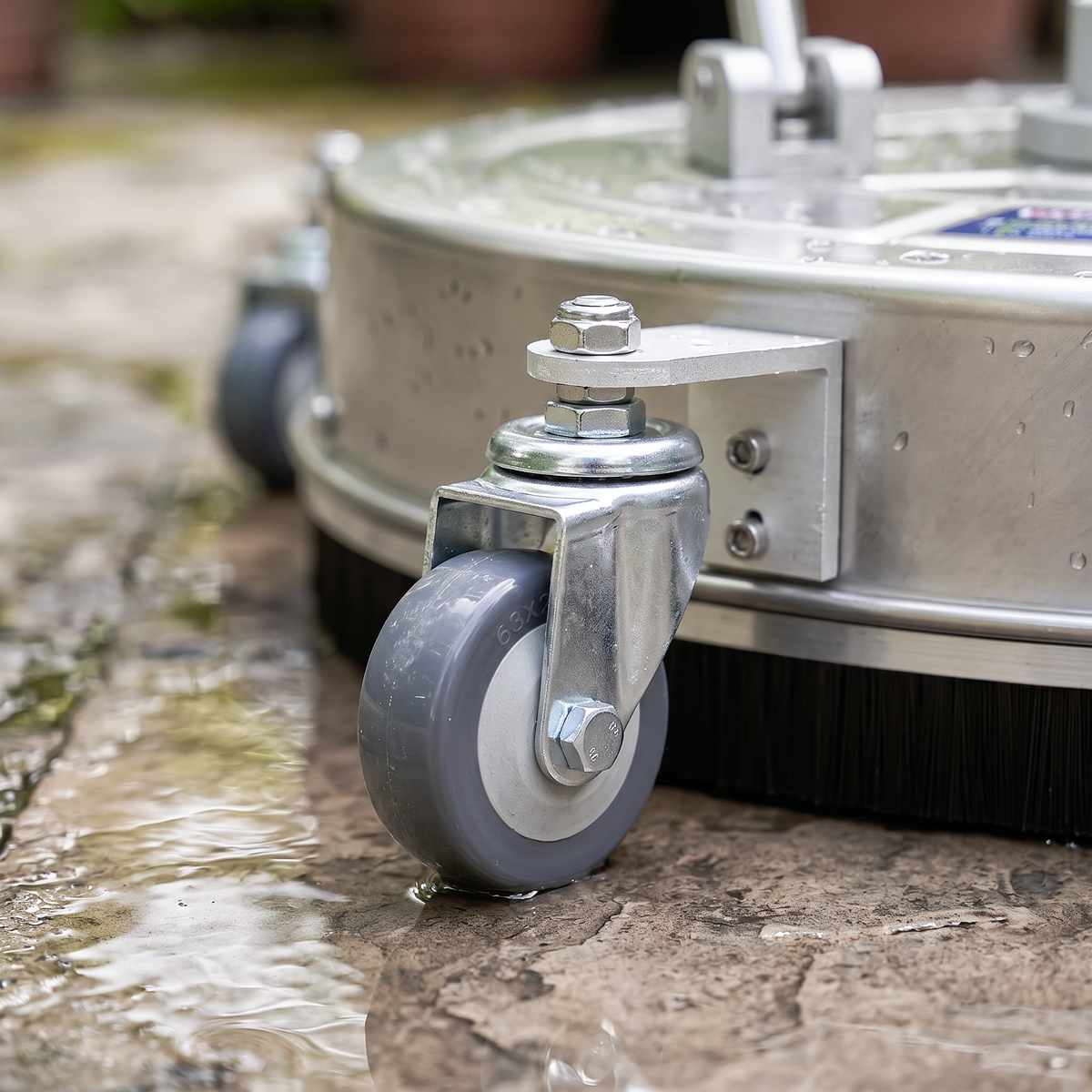 Sealey PWAK18 18" Surface Cleaner with Dual Handle & Rotating Spray Bar - Stainless Steel