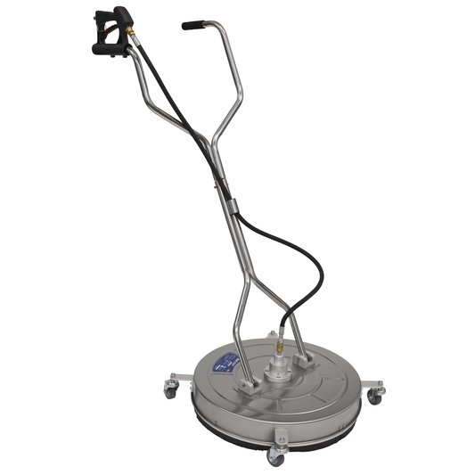 Sealey PWAK24 24" Surface Cleaner with Dual Handle & Rotating Spray Bar - Stainless Steel