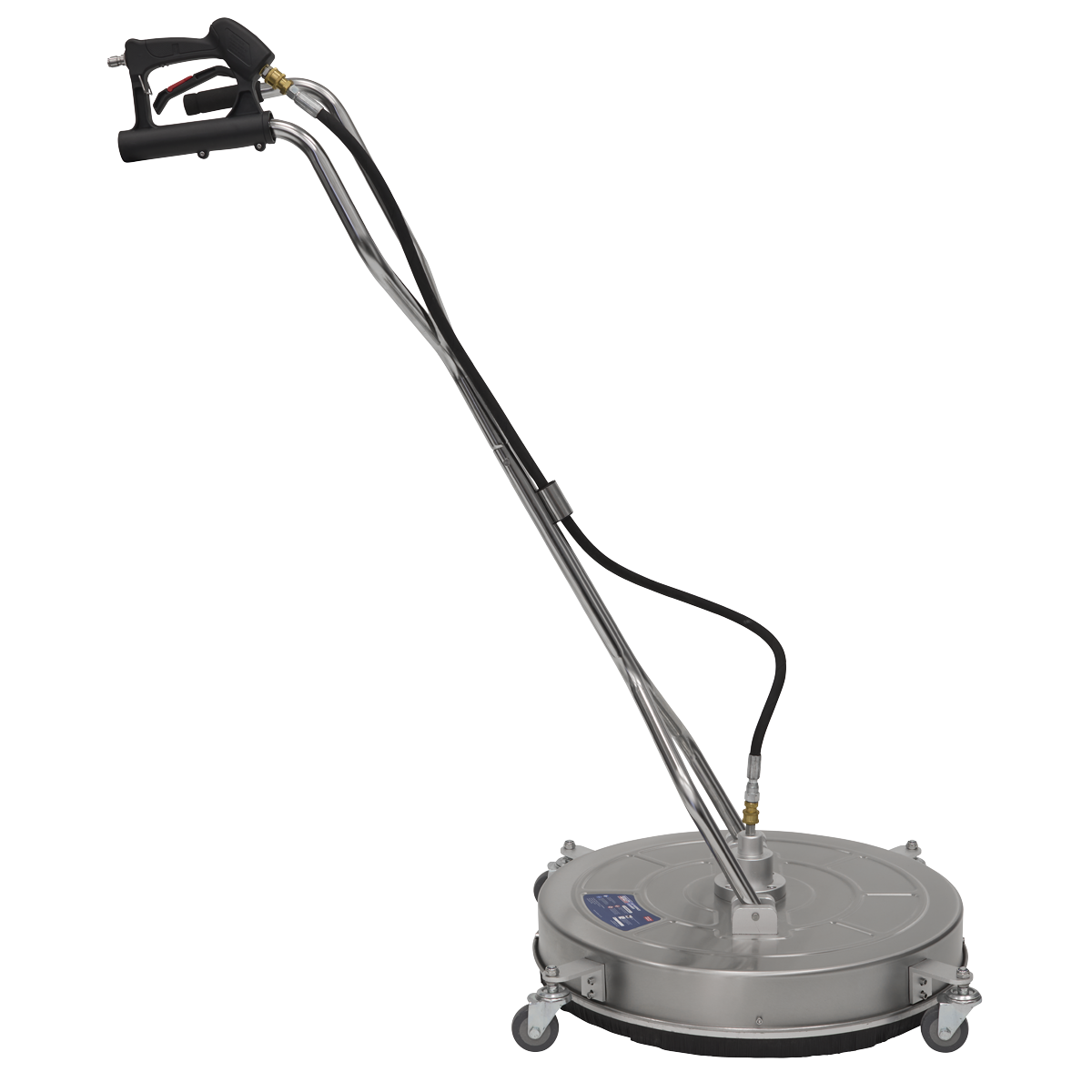 Sealey PWAK24 24" Surface Cleaner with Dual Handle & Rotating Spray Bar - Stainless Steel