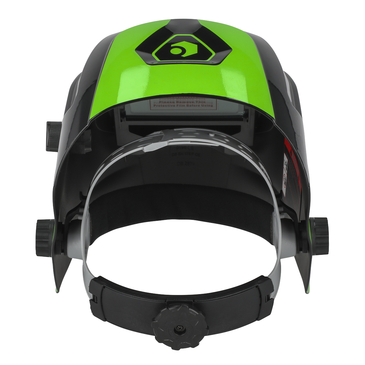 Sealey PWH3 Auto Darkening Welding Helmet Shade 9-13 - Green