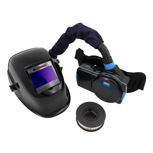 Sealey PWH616 Auto Darkening Welding Helmet with TH2 Powered Air Purifying Respirator (PAPR)