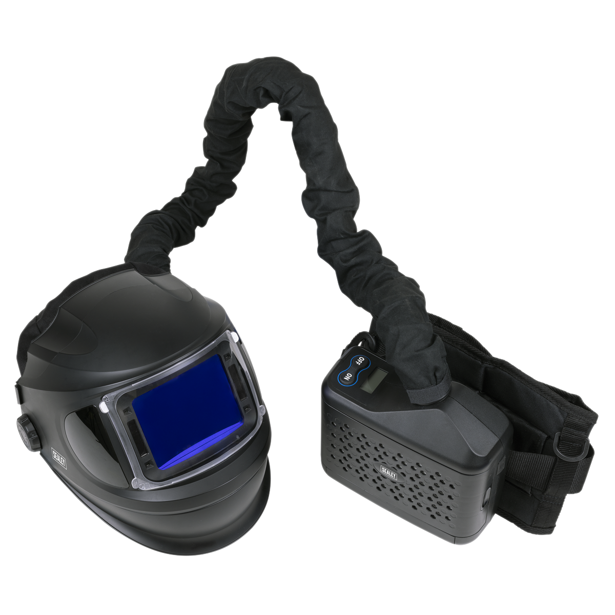 Sealey PWH618 Auto Darkening Welding Helmet with TH3 Powered Air Purifying Respirator (PAPR)
