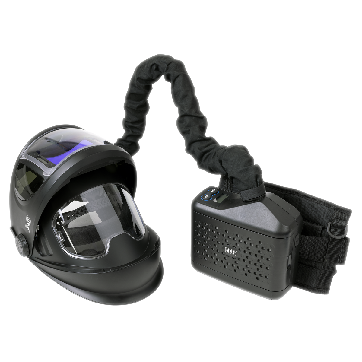 Sealey PWH618 Auto Darkening Welding Helmet with TH3 Powered Air Purifying Respirator (PAPR)