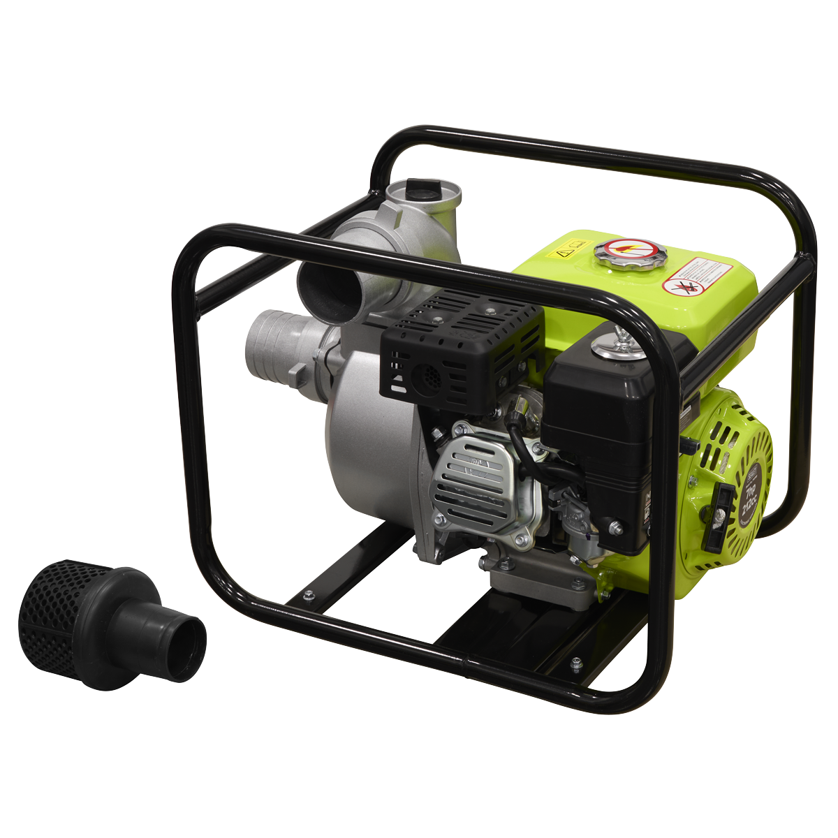 Sealey PWP80 Petrol Powered Water Pump 80mm 6.15hp 4-Stroke Engine