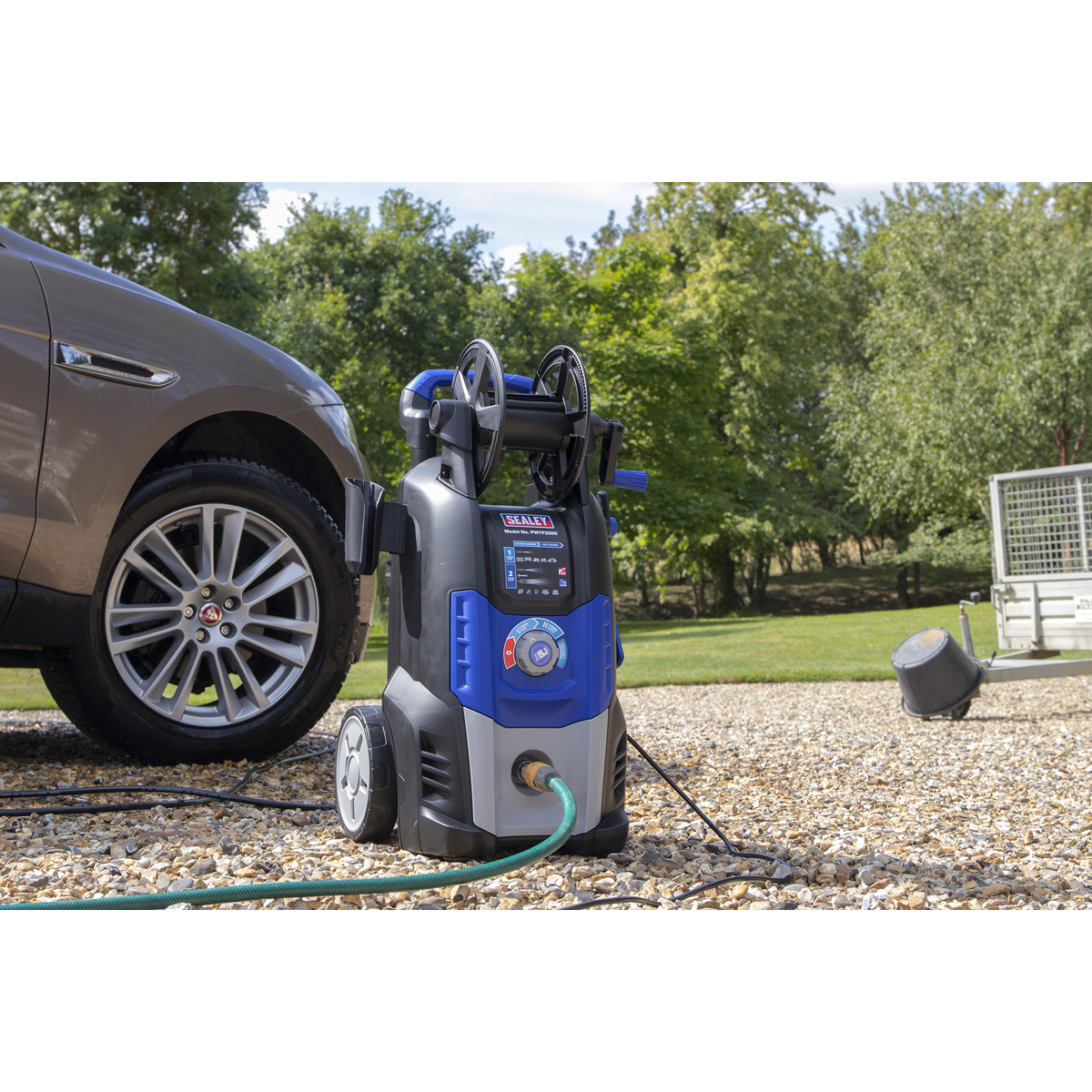 Sealey PWTF2200 Twin Pump Pressure Washer with TSS & Rotablast® Nozzle 150bar 2500W/230V