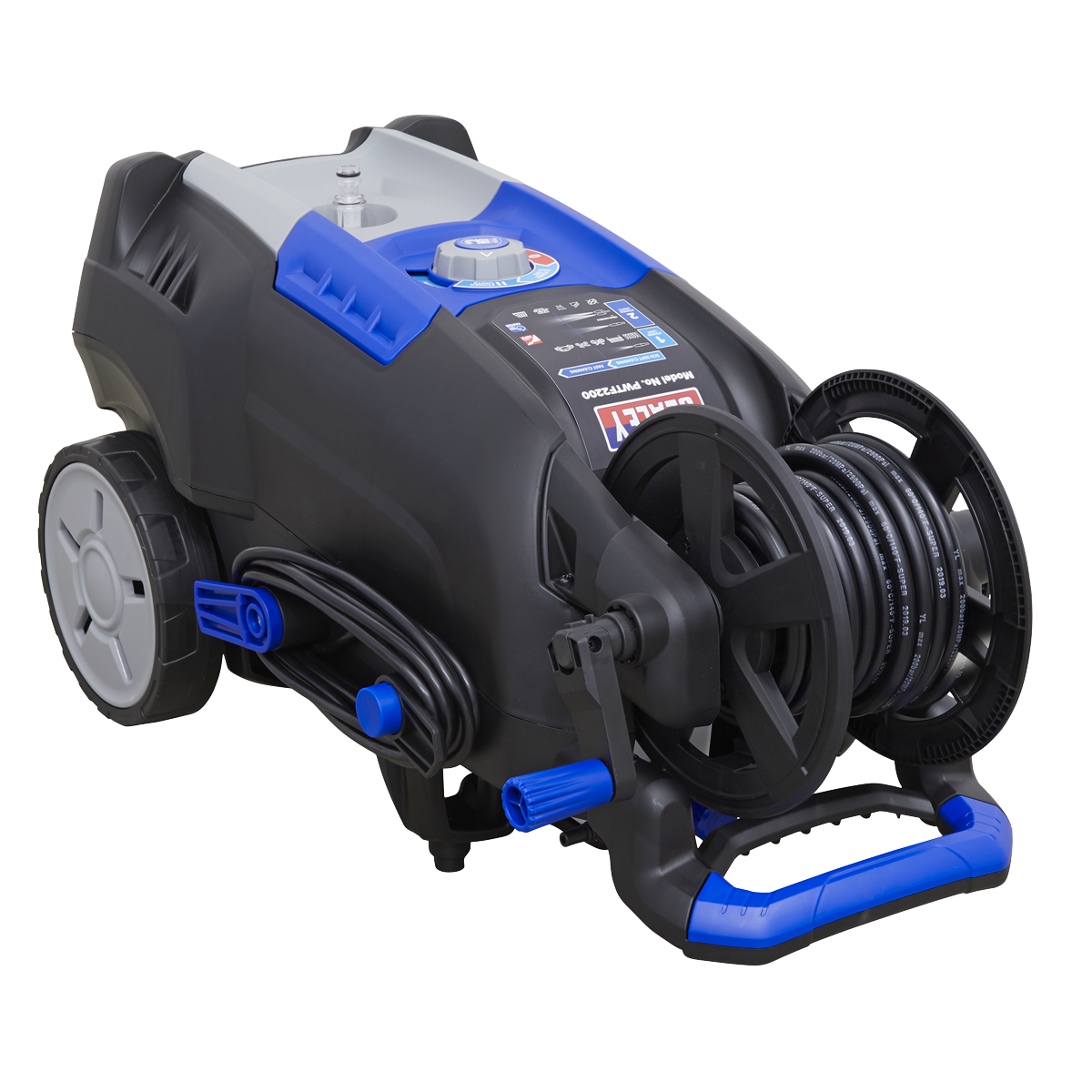 Sealey PWTF2200 Twin Pump Pressure Washer with TSS & Rotablast® Nozzle 150bar 2500W/230V