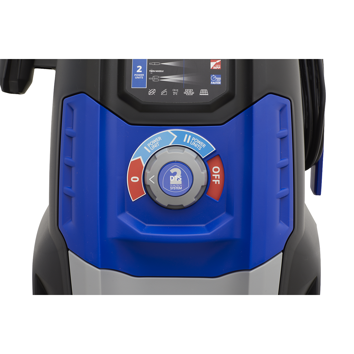Sealey PWTF2200 Twin Pump Pressure Washer with TSS & Rotablast® Nozzle 150bar 2500W/230V