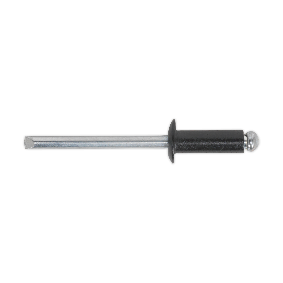 Sealey RAB4814S Aluminium Standard Flange Rivet 4.8 x 14mm, Black - Pack of 200