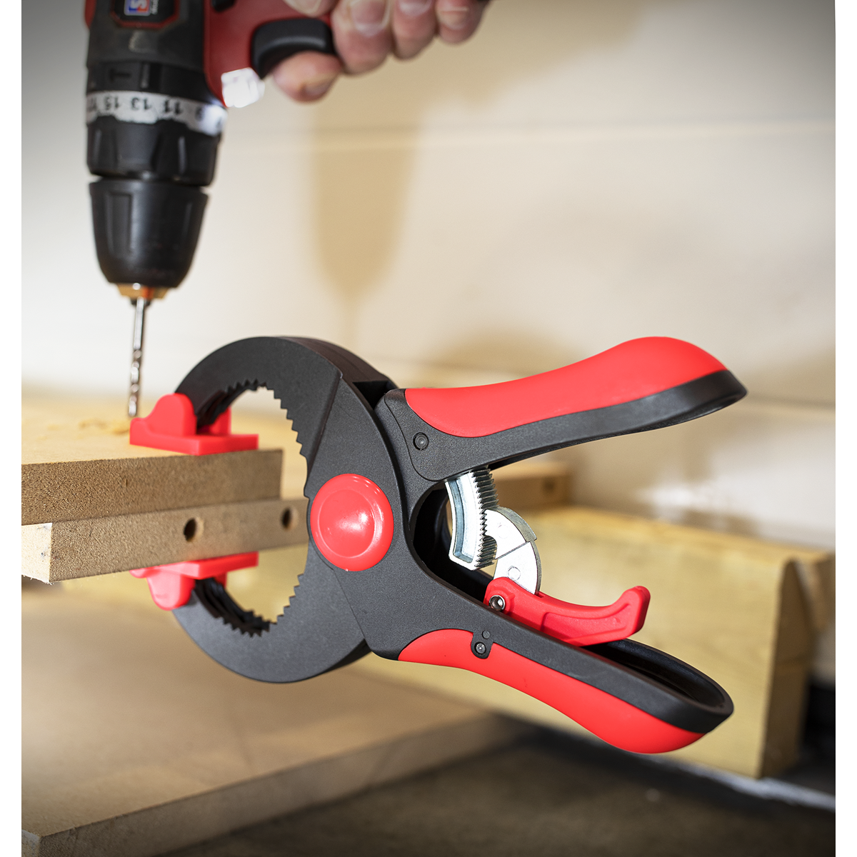 Sealey RC504 Ratchet Clamp Set 45mm 4pc